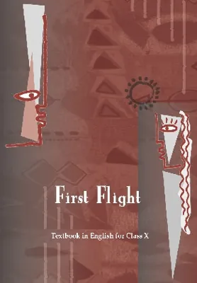 CBSE Class 10 English First Flight book cover