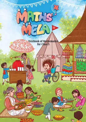 NCERT Class 3 Mathematics Maths Mela book cover