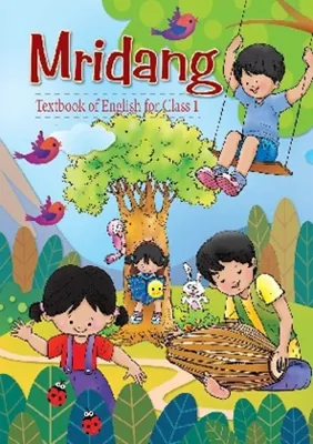 NCERT Class 1 English Mridang book cover
