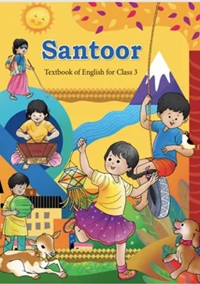 NCERT Class 3 English Santoor book cover